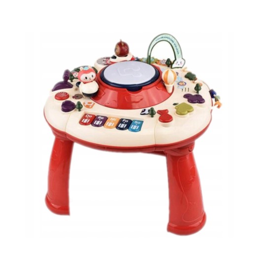 Lavinamasis muzikinis staliukas „Luxury“ Red